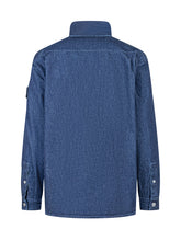 Stone Island Camicia in Denim Blu - Abbigliamento Uomo | $store$