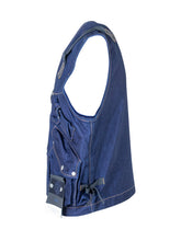 Stone Island Gilet in Denim Blu - Abbigliamento Uomo | $store$