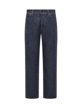 Stone Island Jeans Gamba Dritta Blu - Abbigliamento Uomo | $store$