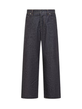 Stone Island Jeans Wide Leg Blu - Abbigliamento Uomo | $store$