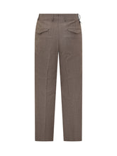 Santaniello Pantaloni Marroni a Vita Alta - Abbigliamento Uomo | $store$