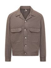 Giacca Santaniello Marrone con Tasche Frontali - Abbigliamento Uomo | $store$