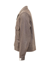 Giacca Santaniello Marrone con Tasche Frontali - Abbigliamento Uomo | $store$