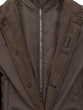 MooRER Janos Giacca Marrone in Tessuto Tecnico - Abbigliamento Uomo | $store$