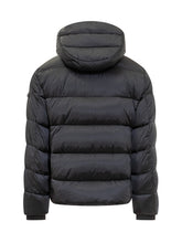 Piumino corto nero con cappuccio staccabile Moorer - Abbigliamento Uomo | $store$