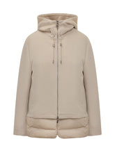 MooRER Senigallia Beige Hooded Jacket - COLLEZIONE TEAM EC | $store$