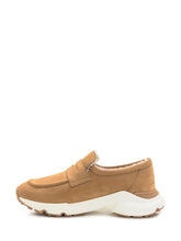 Tod's Mocassini Camel in Pelle Scamosciata - COLLEZIONE TEAM EC | $store$