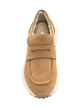 Tod's Mocassini Camel in Pelle Scamosciata - COLLEZIONE TEAM EC | $store$