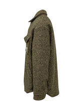 Emporio Armani Green Wool Overshirt - COLLEZIONE TEAM EC | $store$