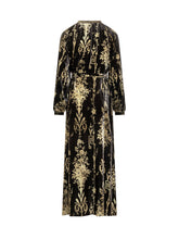 Pierre Louis Mascia long velvet dress - COLLEZIONE TEAM EC | $store$