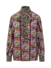 Pierre-Louis Mascia Printed Silk Blouse with Bow - COLLEZIONE TEAM EC | $store$