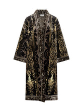 Pierre Louis Mascia Velvet Bomber with Floral Print - COLLEZIONE TEAM EC | $store$