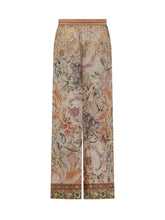 Pierre-Louis Mascia Wide-Leg Tapestry Silk Pants - COLLEZIONE TEAM EC | $store$