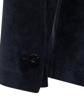 Circolo Giacca in Velluto Blu - Abbigliamento Donna | $store$