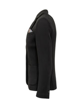 Circolo Black Single-Breasted Blazer with Pocket Square - Circolo | $store$