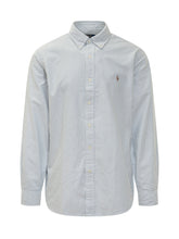 Polo Ralph Lauren Blue Striped Shirt - COLLEZIONE TEAM EC | $store$