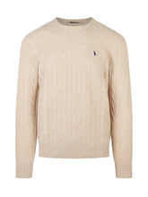 Polo Ralph Lauren Beige Cable Knit Sweater - COLLEZIONE TEAM EC | $store$