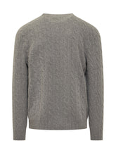 Polo Ralph Lauren Grey Cable-Knit Sweater - COLLEZIONE TEAM EC | $store$