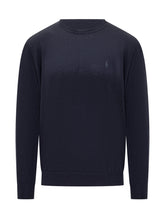 Polo Ralph Lauren Navy Virgin Wool Sweater - COLLEZIONE TEAM EC | $store$