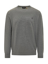 Grey Crew Neck Sweater Polo Ralph Lauren - COLLEZIONE TEAM EC | $store$
