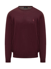 Polo Ralph Lauren Bordeaux Virgin Wool Sweater - COLLEZIONE TEAM EC | $store$