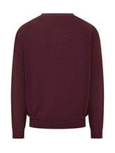Polo Ralph Lauren Bordeaux Virgin Wool Sweater - COLLEZIONE TEAM EC | $store$