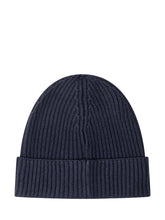 Polo Ralph Lauren Blue Wool Beanie with Logo - COLLEZIONE TEAM EC | $store$