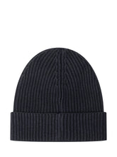 Polo Ralph Lauren Black Wool Beanie with Logo - COLLEZIONE TEAM EC | $store$
