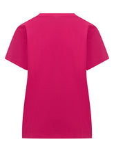 Fuchsia Crew Neck T-shirt with White Logo – Polo Ralph Lauren - COLLEZIONE TEAM EC | $store$