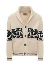 Cardigan Rakki' jacquard - Abbigliamento Uomo | $store$