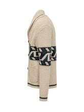 Cardigan Rakki' jacquard - Abbigliamento Uomo | $store$