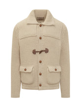Rakkì Cardigan Beige con Bottoni e Chiusura a Gancio - Abbigliamento Uomo | $store$