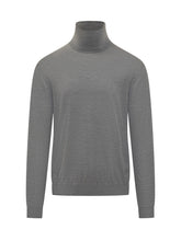 Malo Gray Lightweight Wool Turtleneck Sweater - COLLEZIONE TEAM EC | $store$