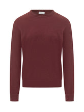 Malo Bordeaux Wool and Cashmere Sweater - COLLEZIONE TEAM EC | $store$