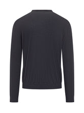 Malo Blue Virgin Wool Crewneck Sweater - COLLEZIONE TEAM EC | $store$