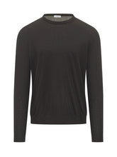 Malo Black Lightweight Wool Sweater - COLLEZIONE TEAM EC | $store$