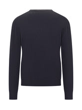 Malo Blue Cashmere V-Neck Sweater - COLLEZIONE TEAM EC | $store$