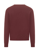 Malo Bordeaux Wool V-Neck Sweater - COLLEZIONE TEAM EC | $store$