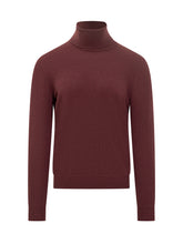 Malo Bordeaux Cashmere Turtleneck Sweater - COLLEZIONE TEAM EC | $store$