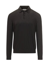 Malo Polo Nera in Lana Vergine a Maniche Lunghe - Abbigliamento Uomo | $store$