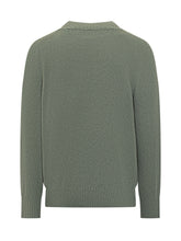 Malo Green Cashmere Crewneck Sweater - COLLEZIONE TEAM EC | $store$