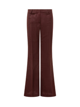 Etro Pantaloni Flare Bordeaux Jacquard - Abbigliamento Donna | $store$