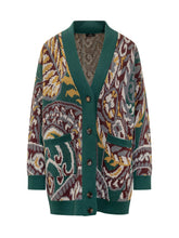 Etro Cardigan Oversize con Motivo Paisley - Abbigliamento Donna | $store$