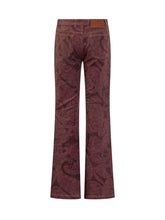 Etro Jeans Paisley Bordeaux - Abbigliamento Donna | $store$