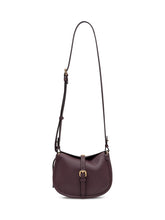 Etro Borsa a Spalla Bordeaux con Fibbia Oro - Borse A Spalla Donna | $store$