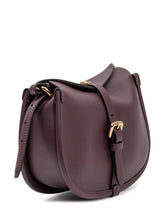Etro Borsa a Spalla Bordeaux con Fibbia Oro - Borse A Spalla Donna | $store$