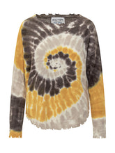 Tie-Dye Sweater with Raw-Edge Finish KUJTEN - COLLEZIONE TEAM EC | $store$