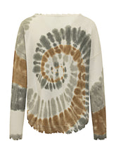 Tie-Dye Sweater with Raw Edges KUJTEN - COLLEZIONE TEAM EC | $store$