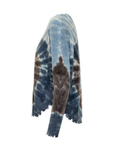 Tie-Dye Sweater with Raw Finish KUJTEN - COLLEZIONE TEAM EC | $store$