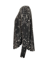 Bandana Print Sweater with Raw Finish KUJTEN - COLLEZIONE TEAM EC | $store$